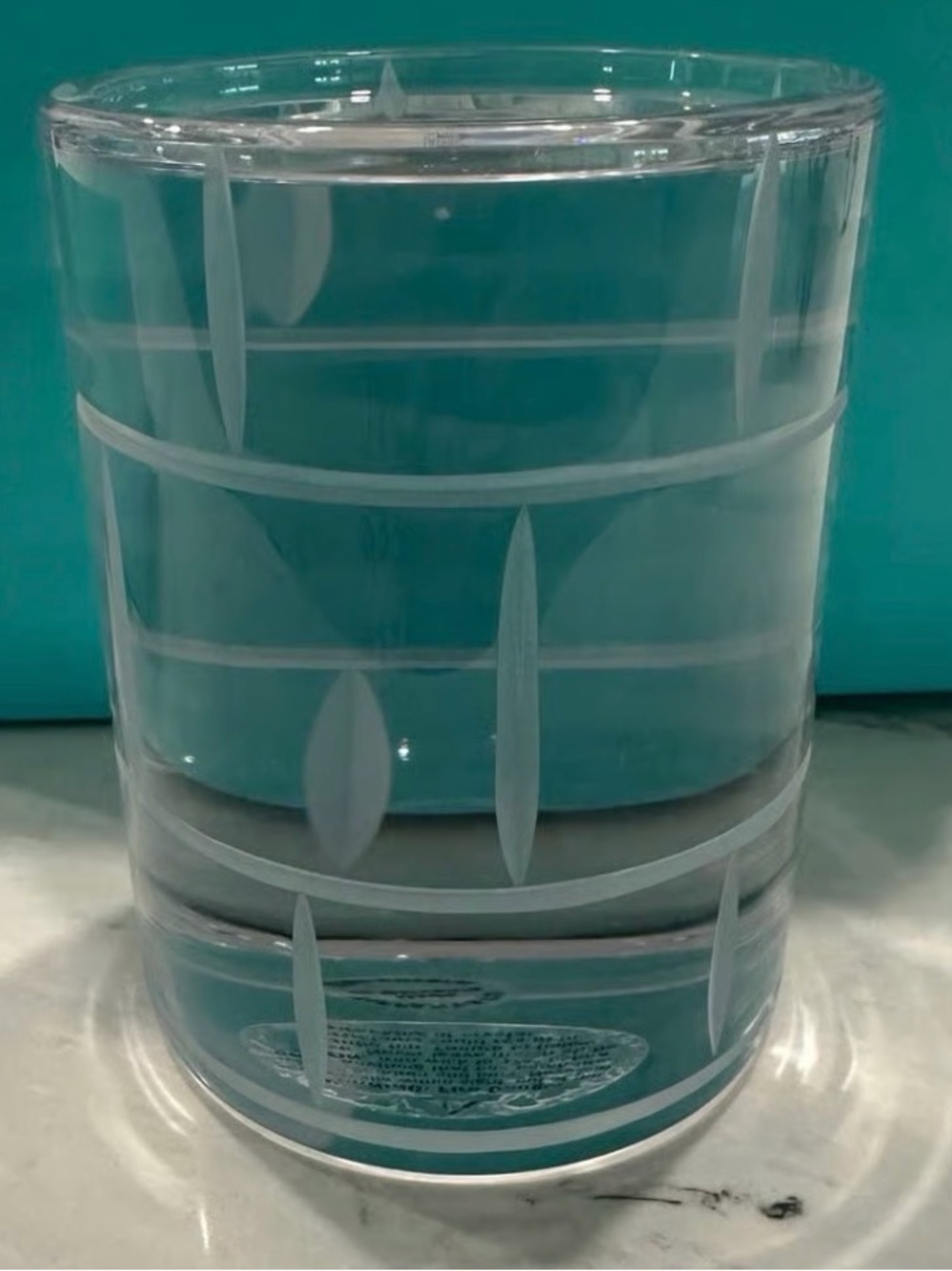 Tiffany & Co. Crystal Candle holder set of 2